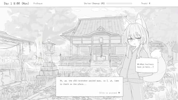 与长生狐一起的30天 RC4插画